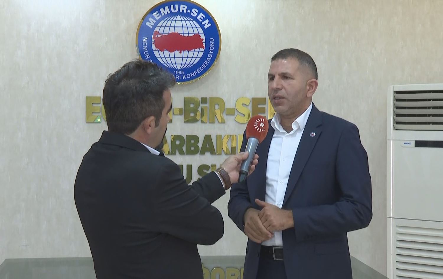 Serokê Şaxa Amedê ya Egitim-Bir-Senê Ramazan Tekdemîr /Wêne: Rûdaw