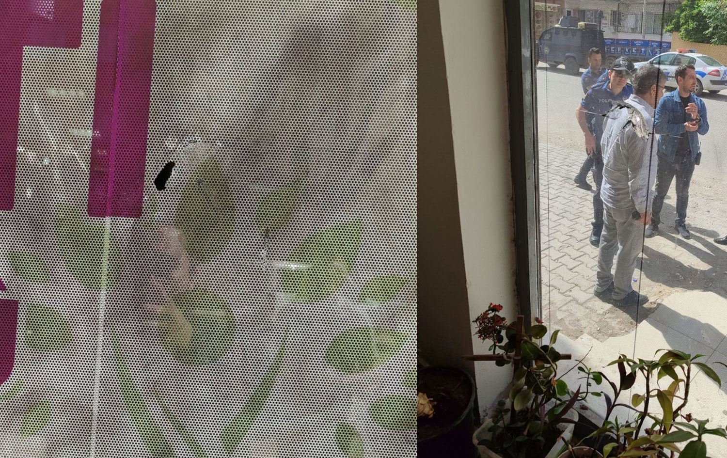 Careke din êrişî DEM Partiyê hat kirin / Wêne: @DEMurfail