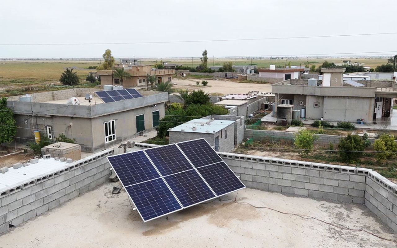 بەکارهێنانی وزەی خۆر بۆ کارەبا لە کەرکووک زیادیکردووە؛ موەلیدە ناهێڵن