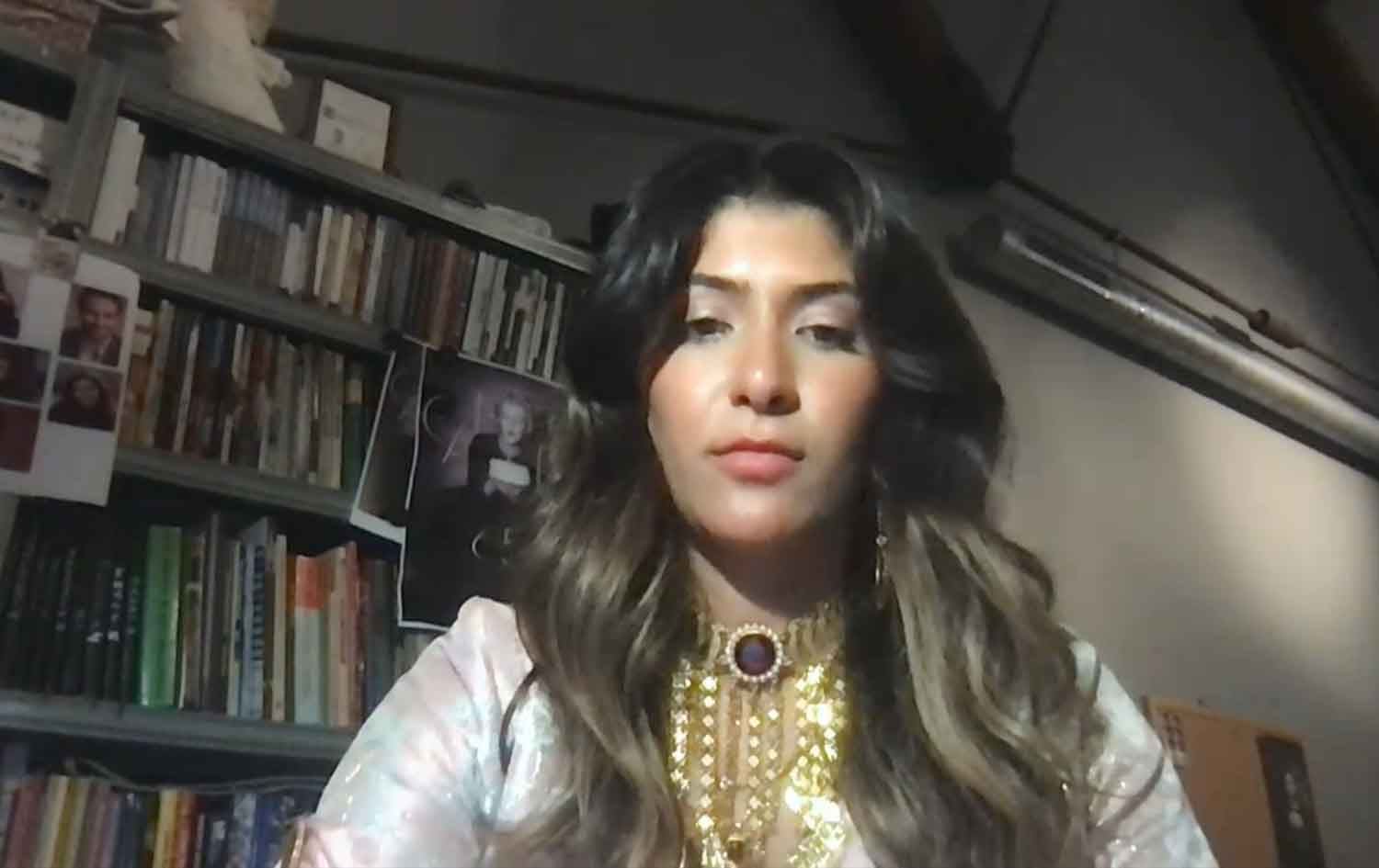 مەیلا ئەحمەد، یەکێک لە رێکخەرانی فێستیڤاڵ