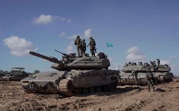 Gazze'de İsrail tankları