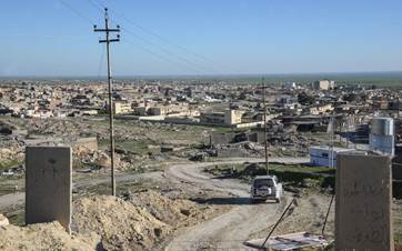 A view of Shingal in Nineveh province. File photo: AFP