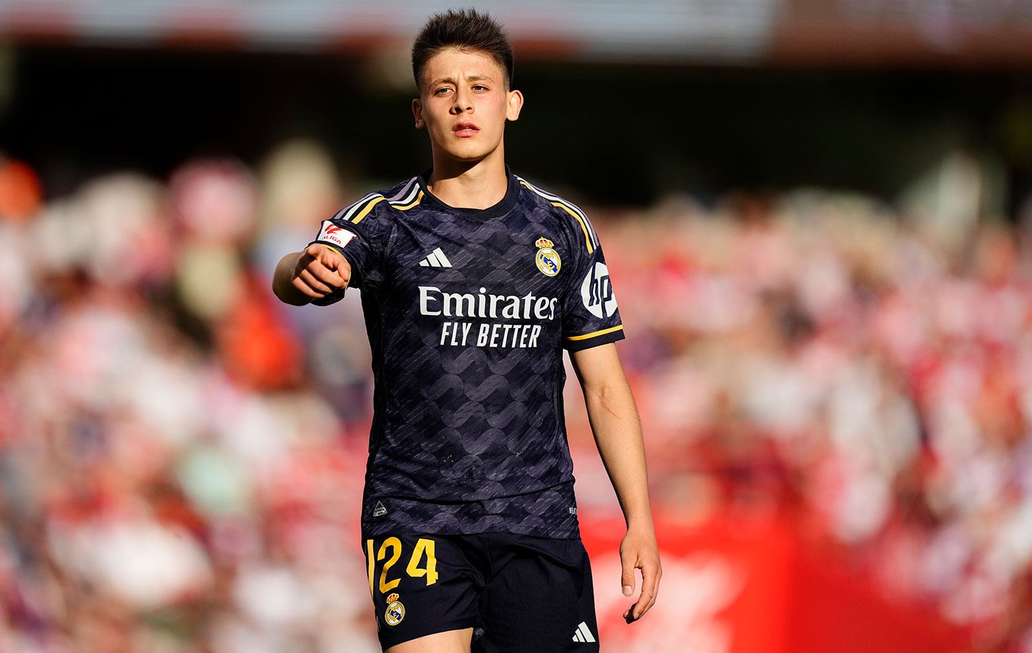 Karşılaşmada, Real Madrid oyuncusu Arda Güler gol sevinci yaşadı. / AA