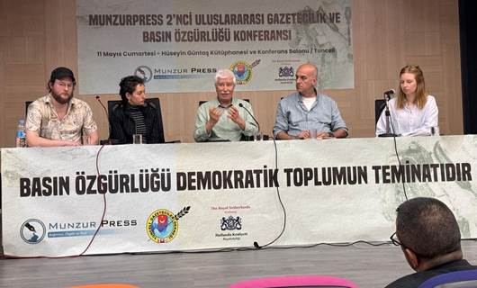 Dersim'de gazeteciler medya alanında yaşanan sorunları tartıştı