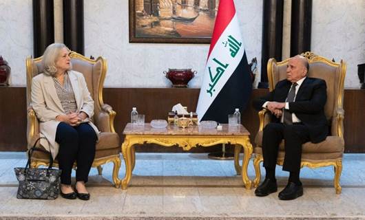 ABD'nin Bağdat Büyükelçisi Irak Dışişleri Bakanı ile bir araya geldi. / Rûdaw