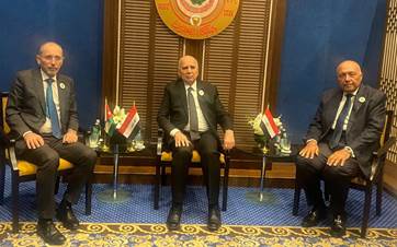 اجتماع وزراء خارجية العراق والأردن ومصر في المنامة - الخارجية الأردنية