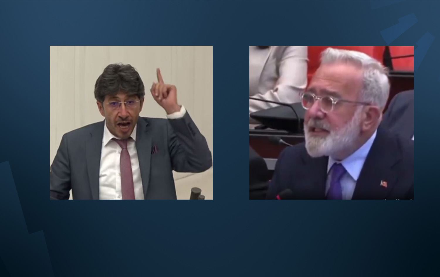  DEM Parti Mersin Milletvekili Ali Bozan &  AK Parti Grup Başkanvekili Bahadır Nahit Yenişehirlioğlu