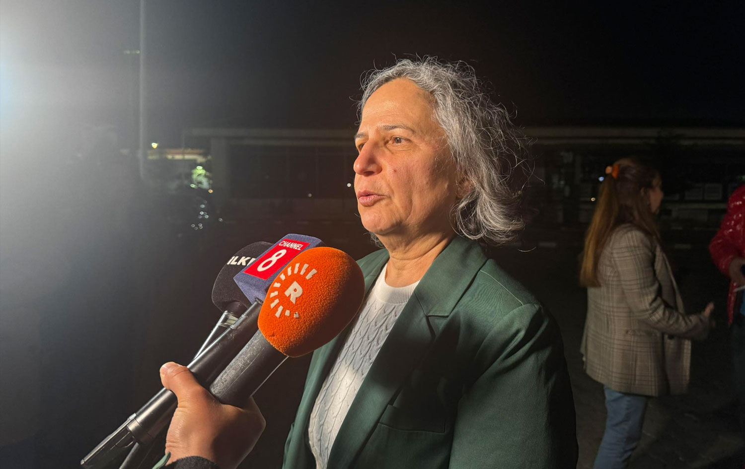 Gultan Kişanak hat berdan / Wêne: Rûdaw / Omer Sonmez