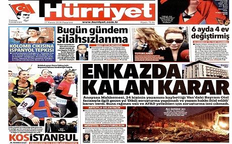 TÜRKİYE BASIN ÖZETİ - Gündem silahsızlanma