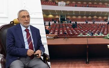 MP Mahmoud al-Mashhadani (left) and the Iraqi parliament hall (right). Photos: Submitted
