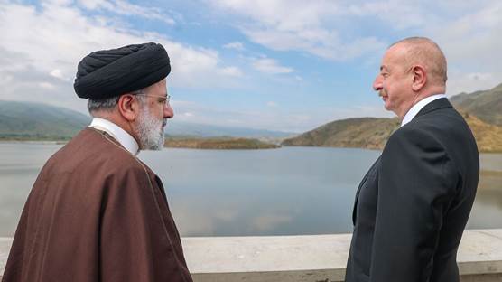 الرئيسان الايراني والاذربيجاني