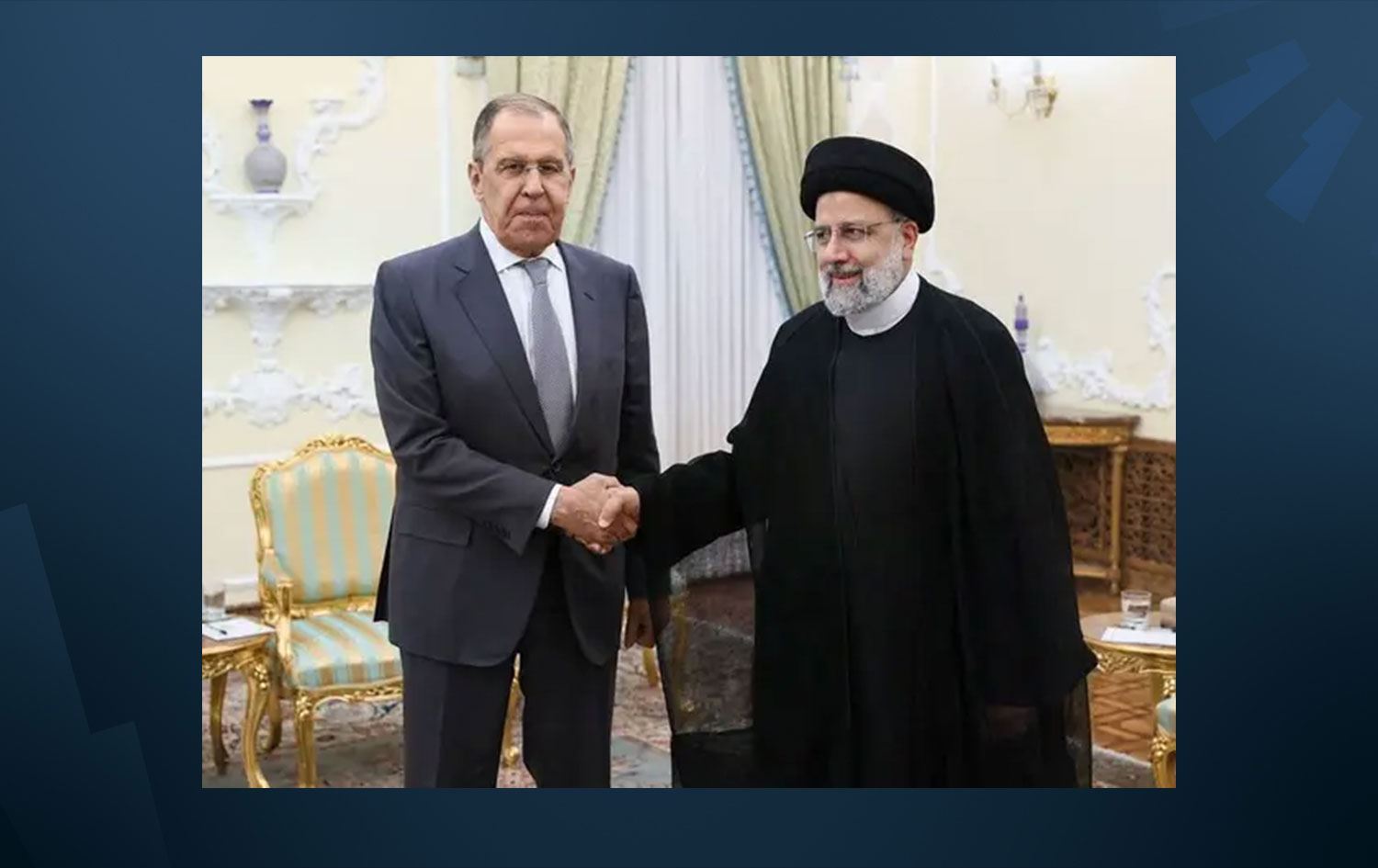 Wezîrê Karên Derve yê Rûsyayê Sergey Lavrov û Îbrahîm Reîsî/Wêne: Arşîv