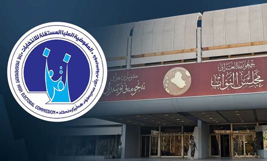 البرلمان العراقي وشعار مفوضية الانتخابات 