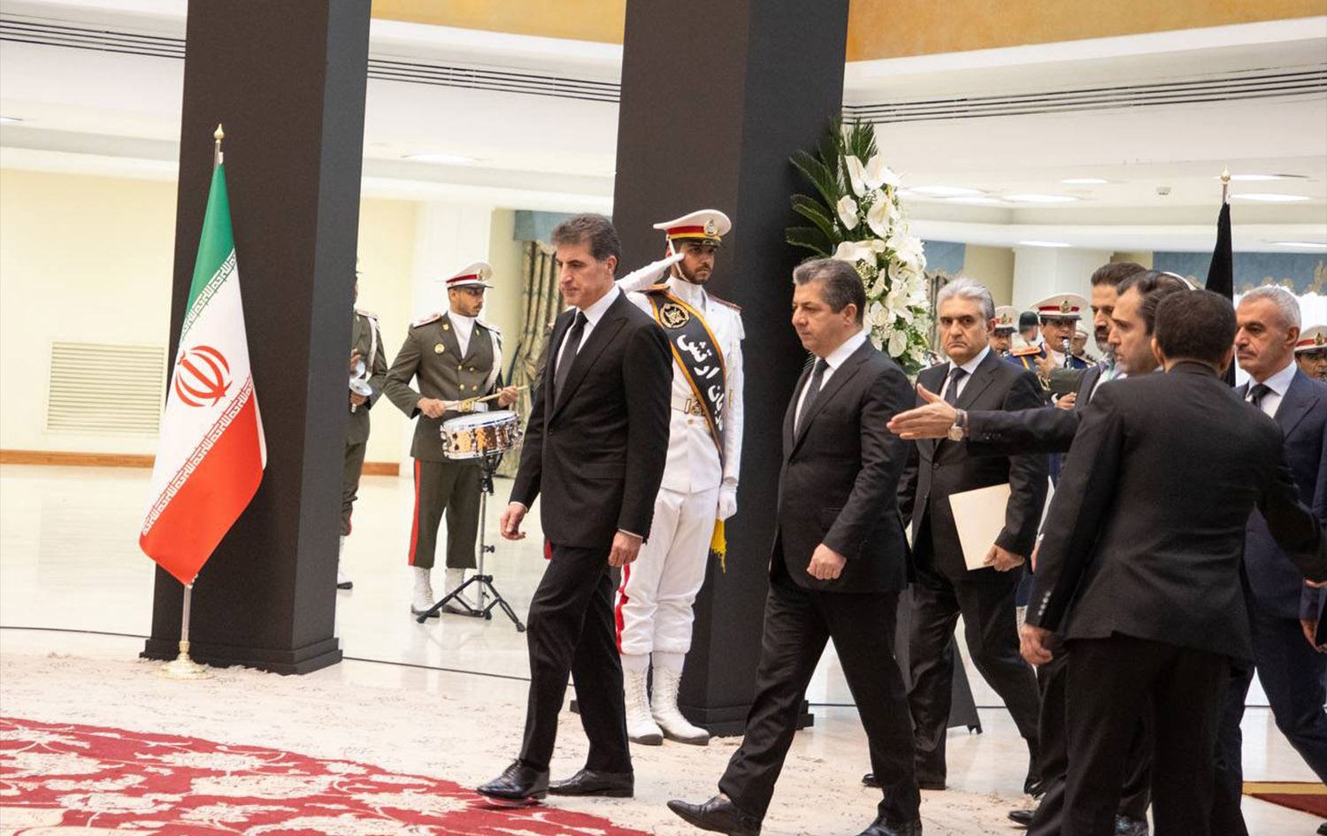 Kurdish leaders attend Raisi funeral in Tehran