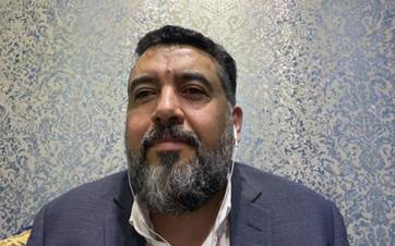 رئيس مركز العرب للرصد والتحليل محمد العرب