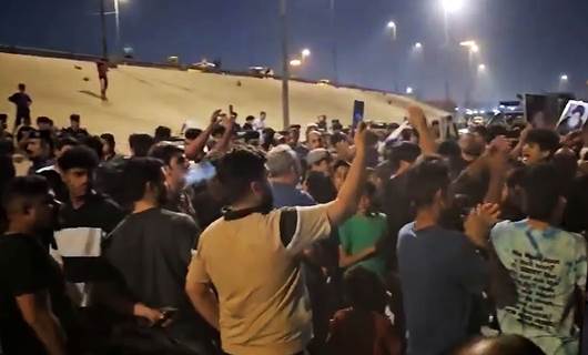 تظاهر اصحاب دور متجاوزة بمنطقة البلديات شرقي بغداد