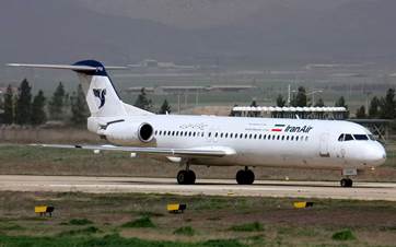 Fokker-100 yolcu uçağı