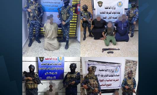 متهمين بقضبة عناصر الشرطة الاتحادية في بغداد