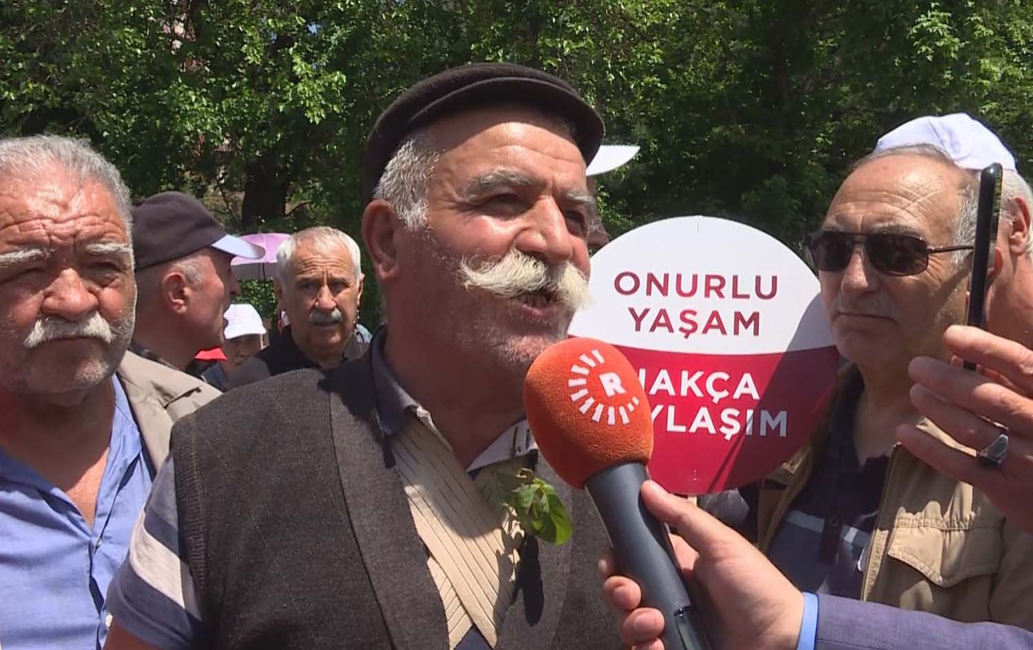 Bi piştevaniya CHPyê li Enqereyê mitîngek hat lidarxistin / Wêne: Rûdaw