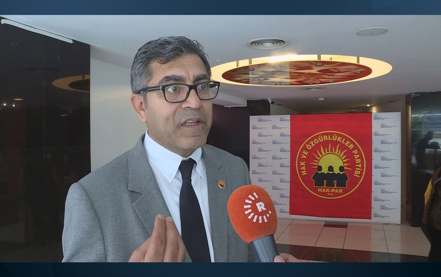 Serokê HAK-PARê Duzgun Kaplan /Wêne: Rûdaw