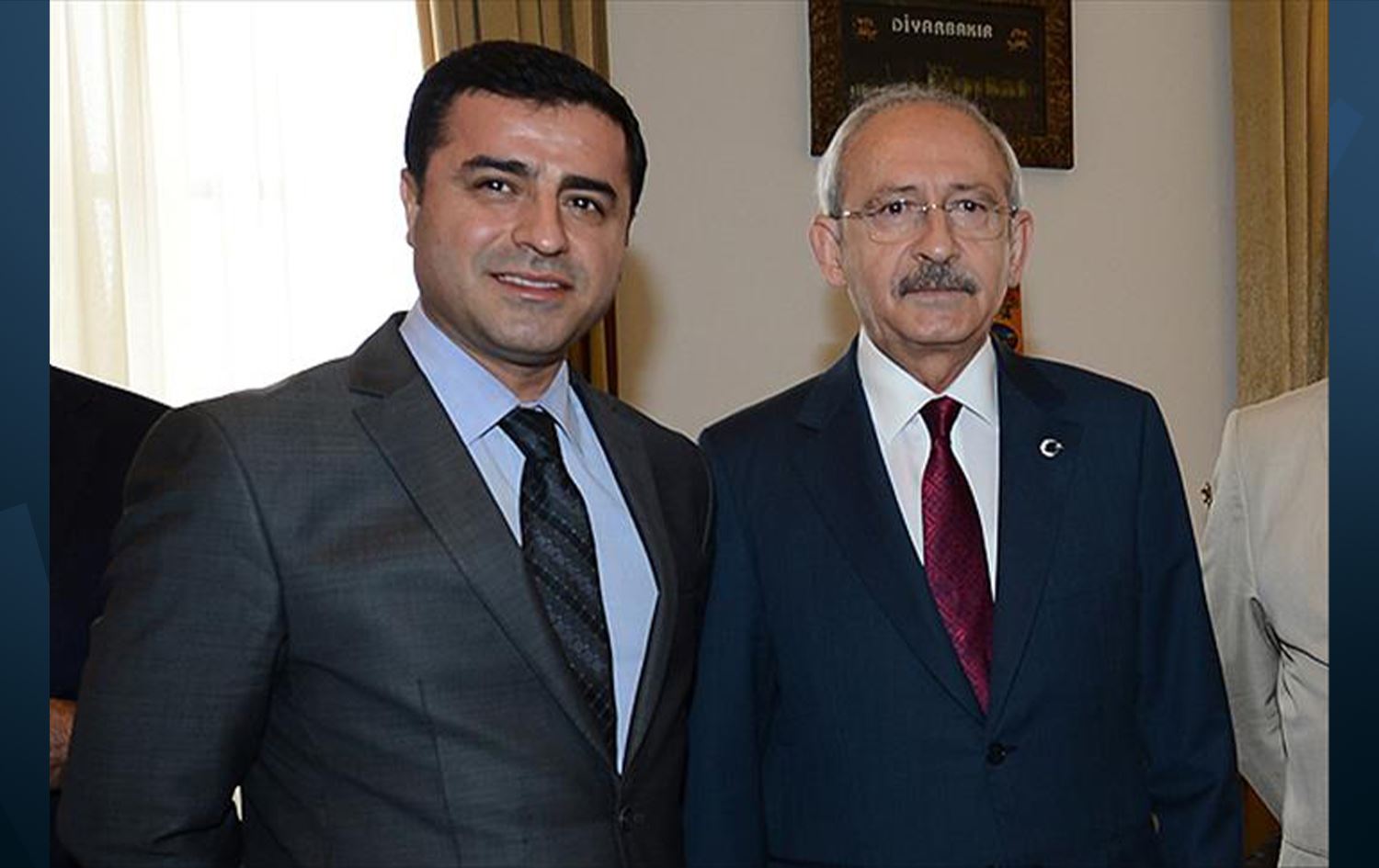 Selahttîn Demîrtaş û Kemal Kiliçdaroglu/Wêne: AA