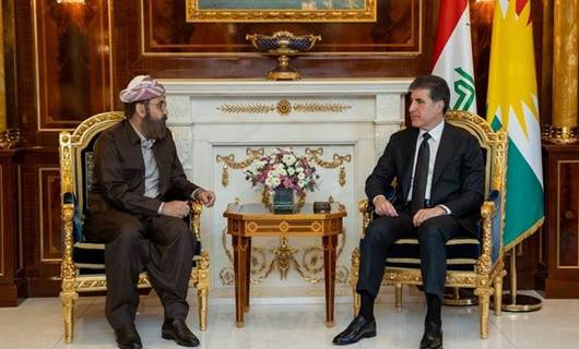 اجتماع رئيس إقليم كوردستان وأمير الإزيديين 