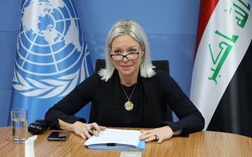 Birleşmiş Milletler Genel Sekreterinin Özel Irak Temsilcisi Jeanine Hennis-Plasschaert