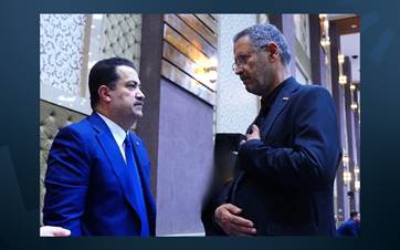 رئيس الوزراء العراقي محمد شياع السوداني ووزير النفط حيان عبد الغني