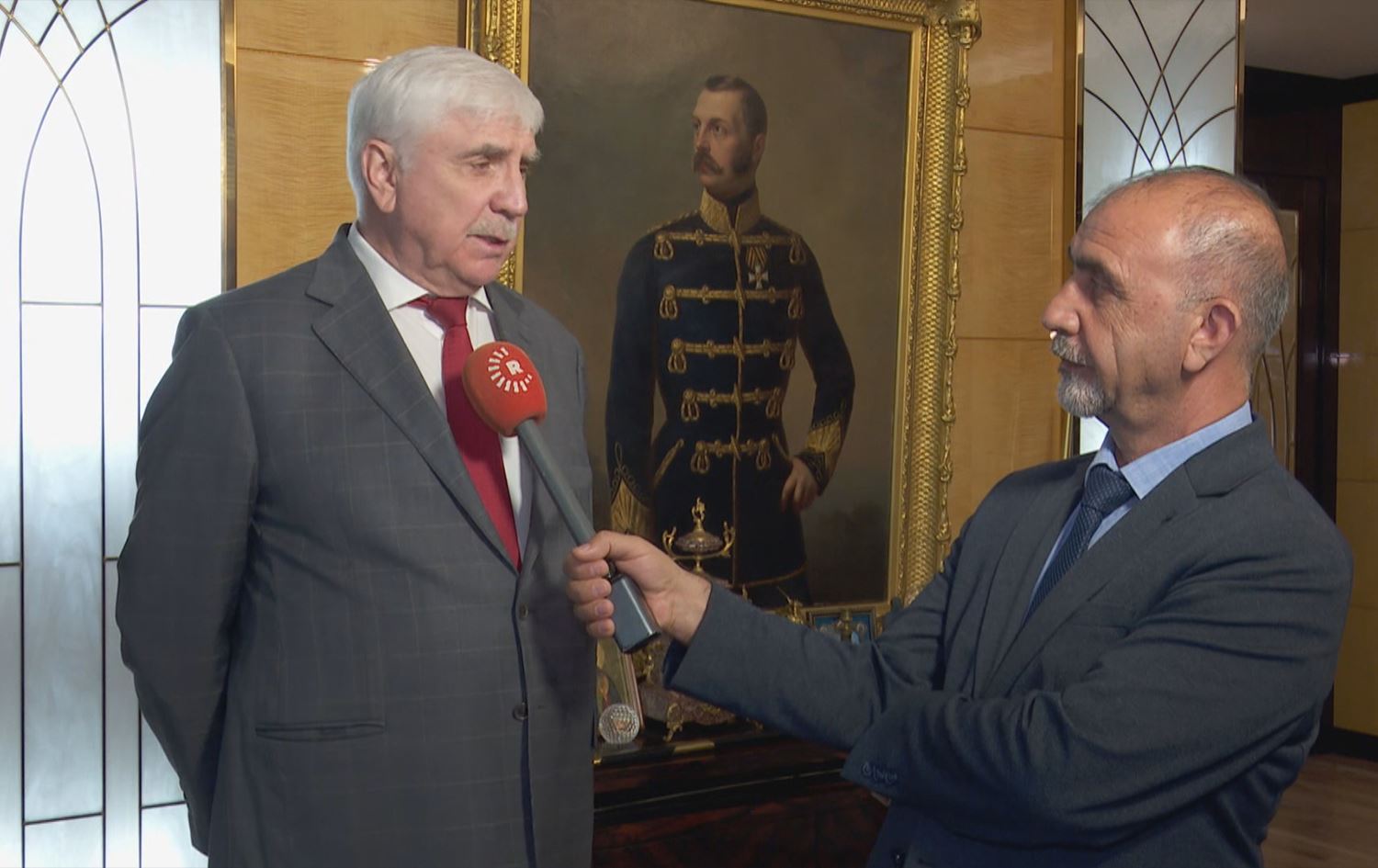 Alîkarê Serokê Komîteya Pêwendiyên Navneteweyî yê Rûsyayê Alexey Chepa ji Rûdawê re axivî / Wêne: Rûdaw