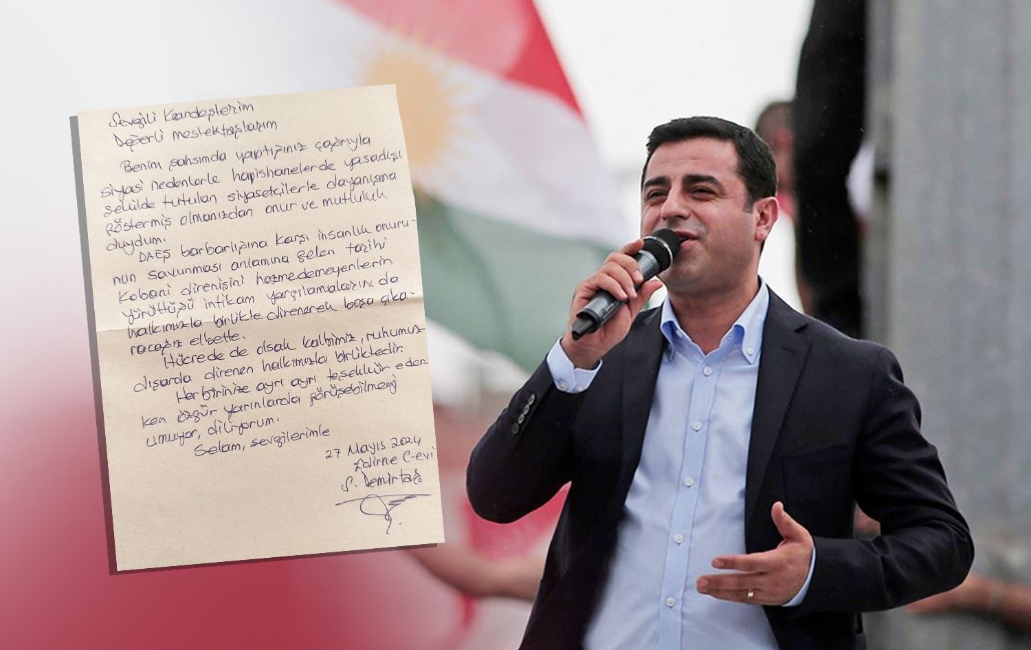 Selahattîn Demîrtaş bersiv da parêzerên ji Rojavayê Kurdistanê