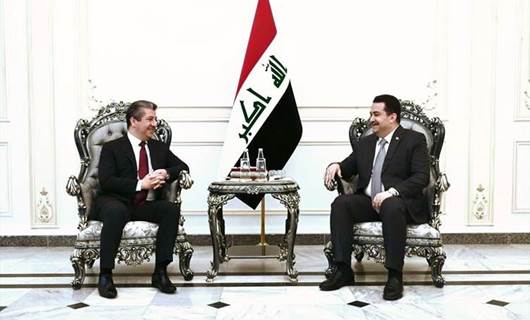 Kürdistan Bölgesi Başbakanı Mesrur Barzani, Irak Başbakanı Muhammed Şiya es-Sudani ile bir araya geldi