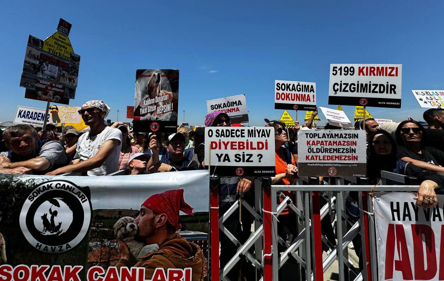 Mitingten bir kare / AA