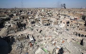 مدينة الموصل بعد تحريرها من سيطرة تنظيم داعش