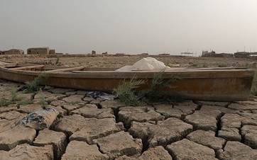 جفاف الاهوار في العراق- ارشيفية