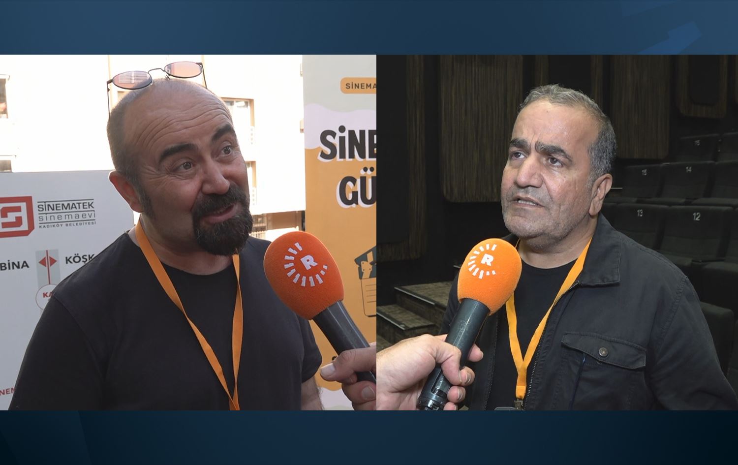 Derhênerên Kurd Yilmaz Ozdîl û Şewket Amîn Korkî /Wêne: Rûdaw