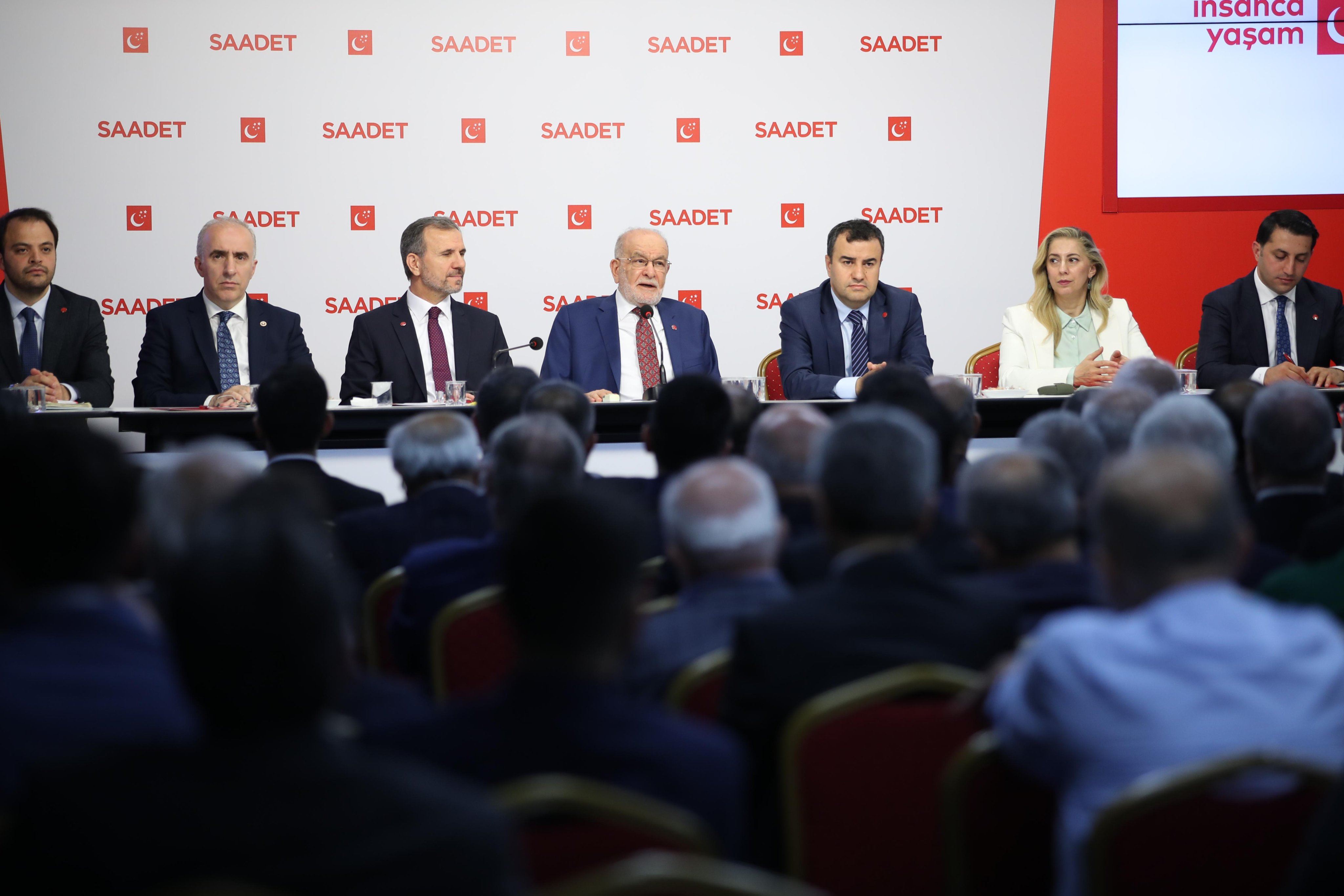 Foto: Saadet Partisi Hesapları 