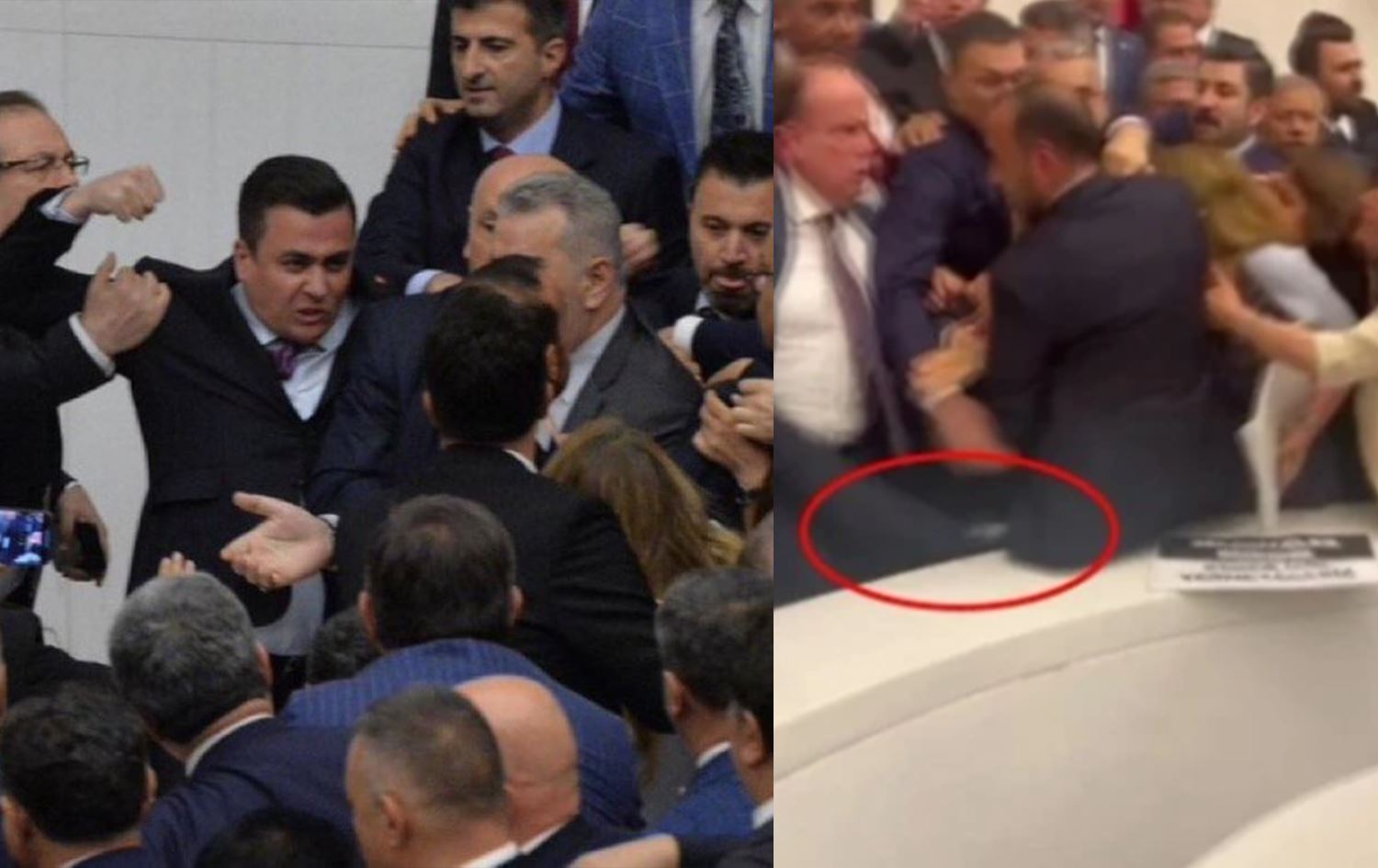 Meclis’te kayyım gerginliği: AK Partili Gökçek, DEM Partili Şenyaşar'a tekme attı