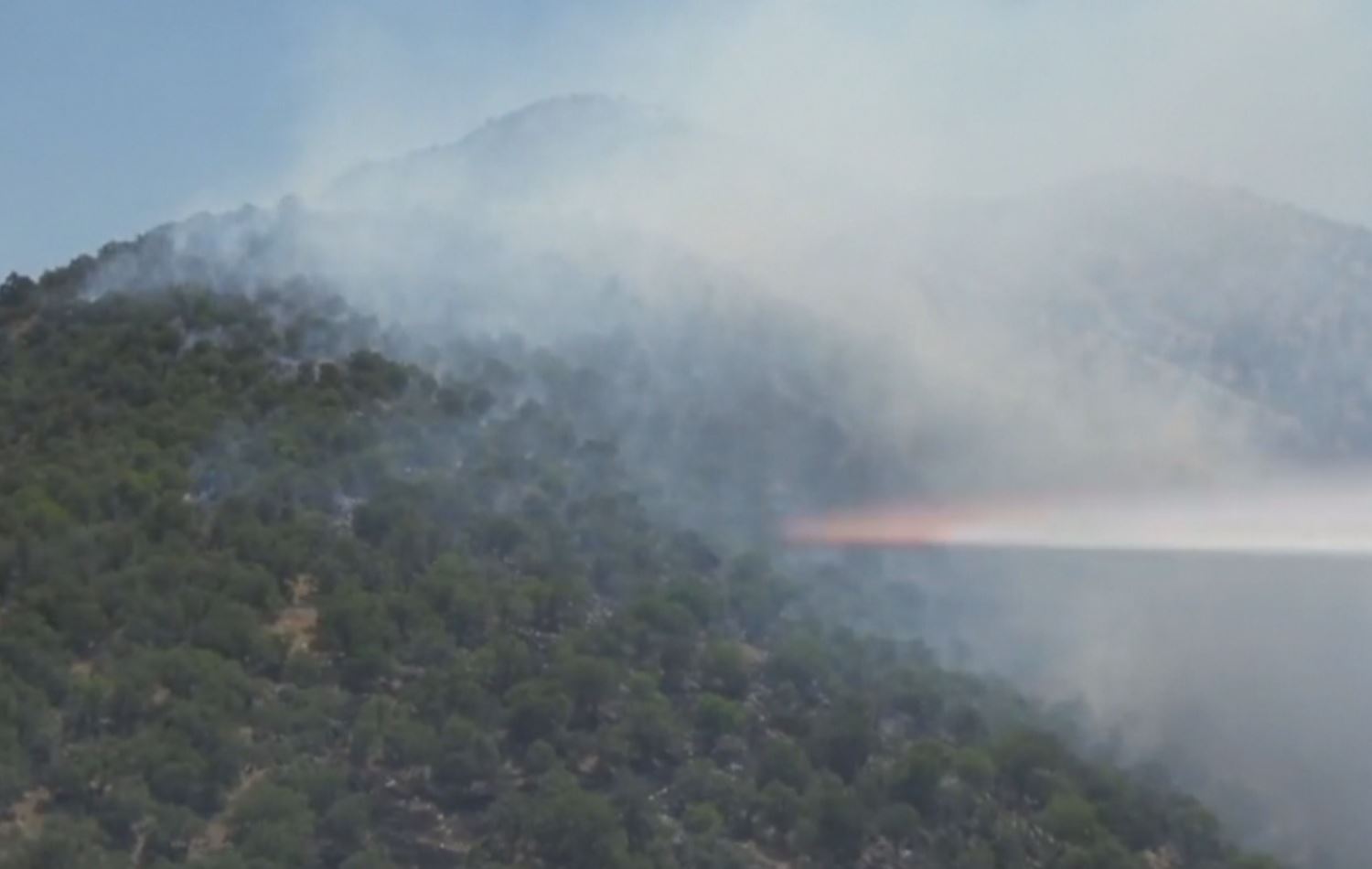 چوار رۆژە دارستانەکانی پاوە دەسووتێن