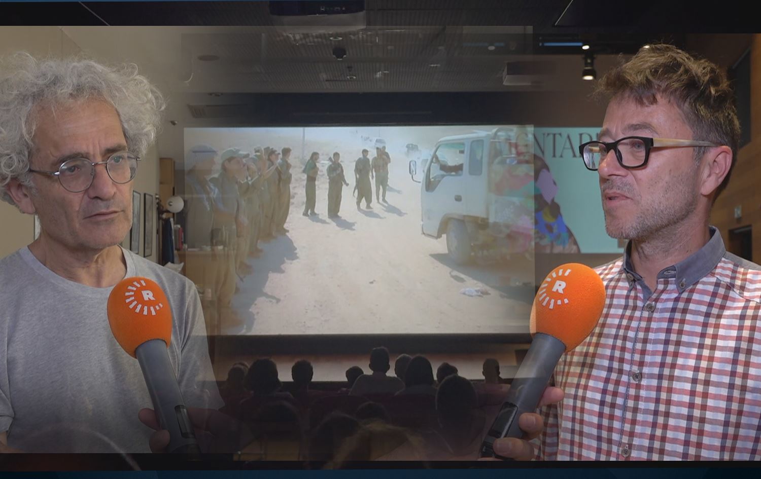 Belgefîlma “Li Kurdistanê Şev û Mij” ya li ser Kurdên Êzidî hat nîşandan / Wêne: Rûdaw