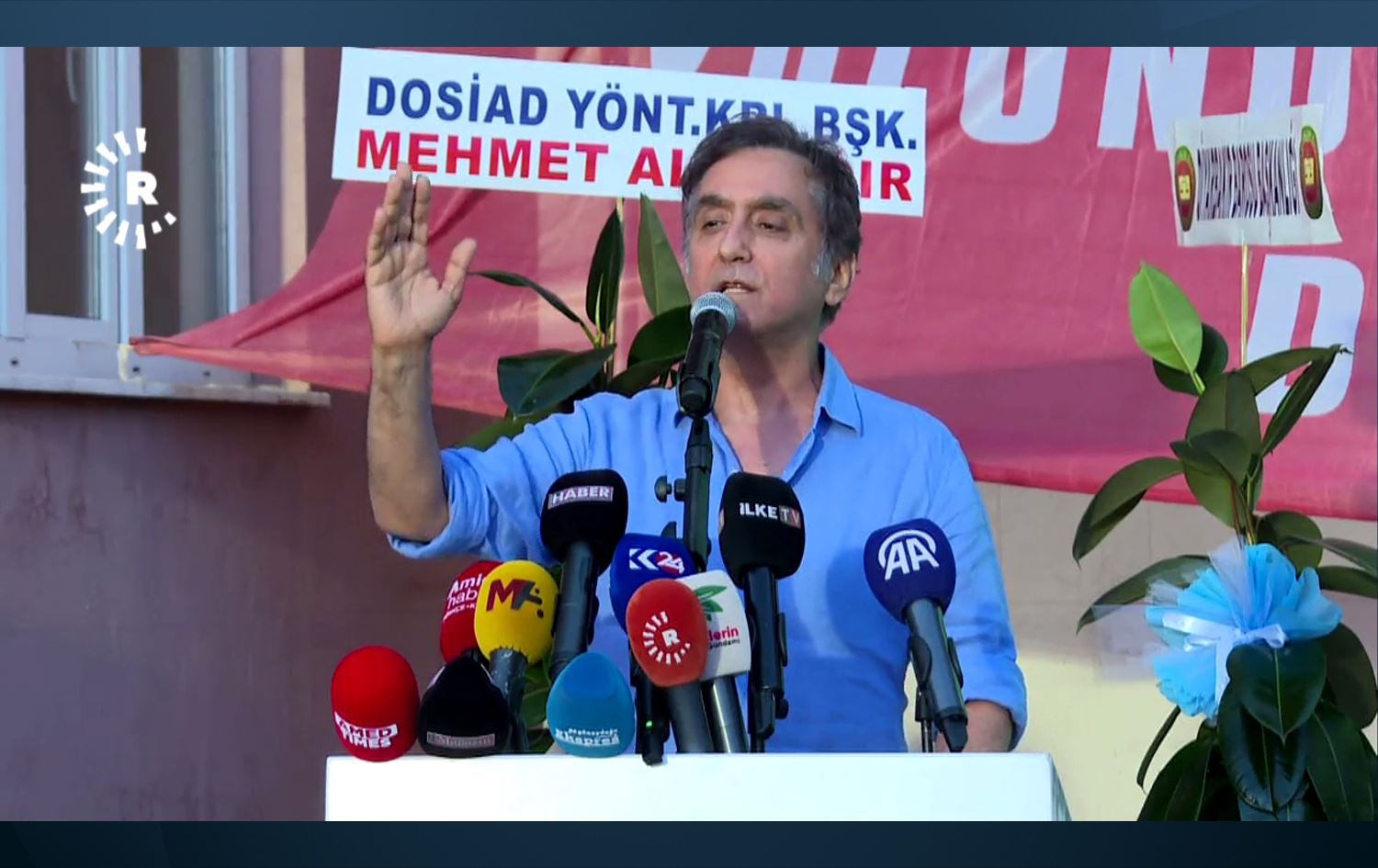 Serokê Amedsporê Azîz Elaldi/Wêne: Rûdaw