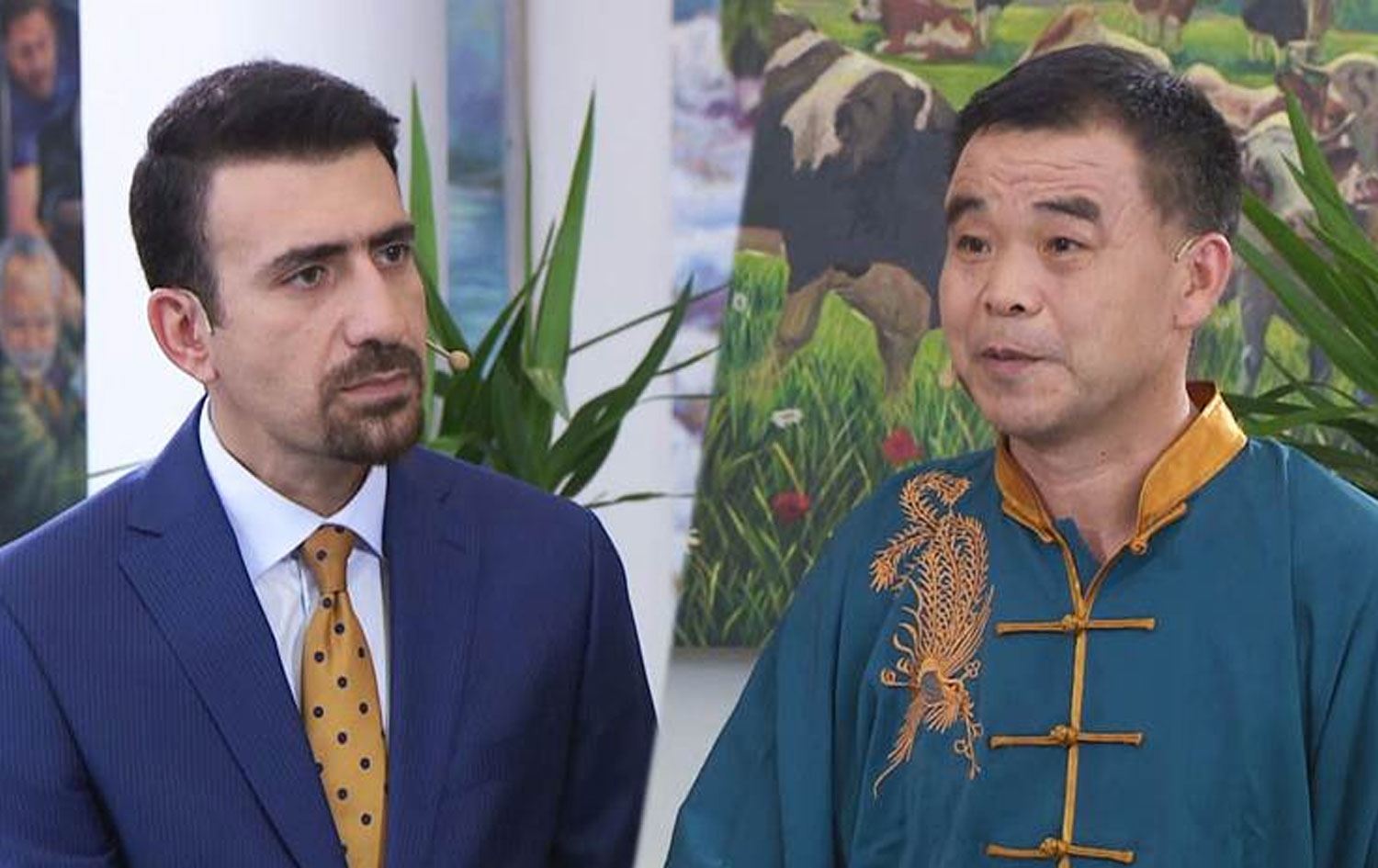 Hû Çî Wey bû mêhvanê Rûdawê / Wêne û Vîdeo: Rûdaw