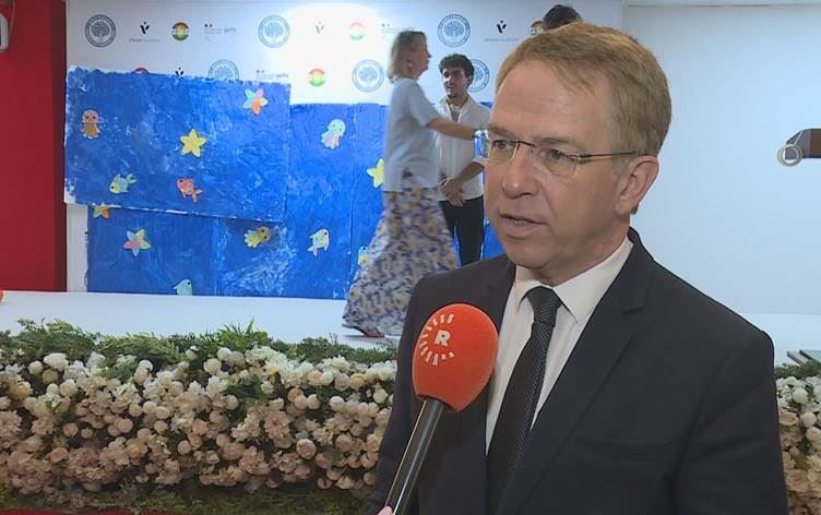 Balyozê Fransayê yê Îraqê Patrick Durell / Wêne û Vîdeo: Rûdaw