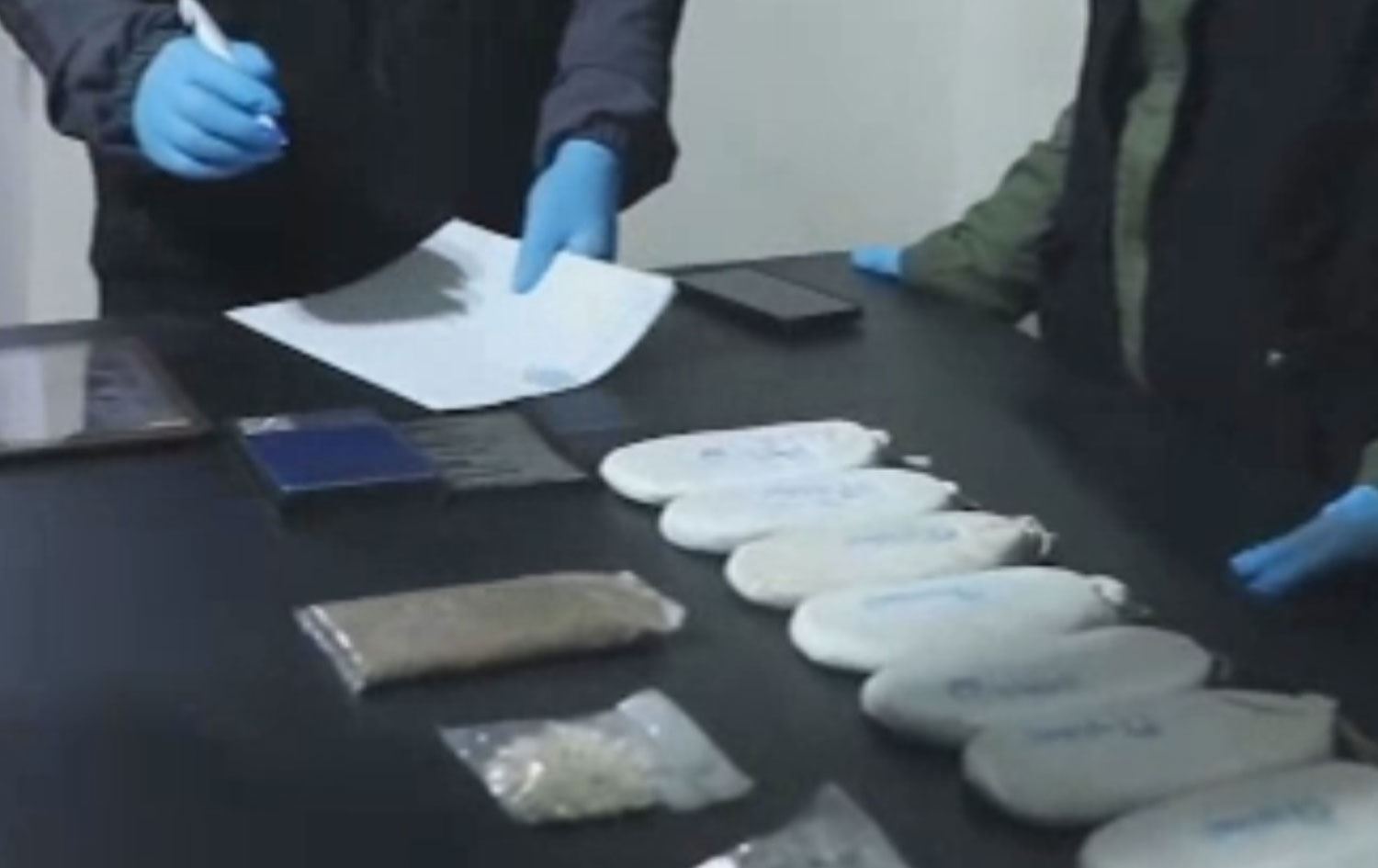 Asayîşê li ser talan û şelandinê hişyarî da / Wêne: Ji ber dîmenan