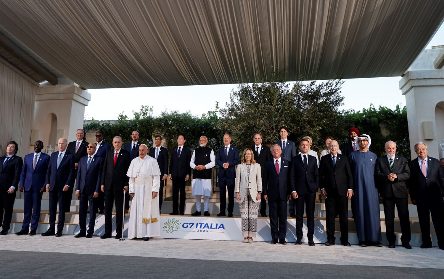 لە دووەم رۆژی لووتکەی G7 پرسی کۆچبەران تاوتوێ کرا