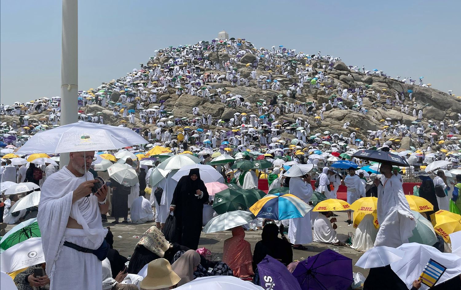 چاوەڕوان دەکرێت ئەم ساڵ دوو ملیۆن حاجی لە کێوی عەرەفە ئامادە بن