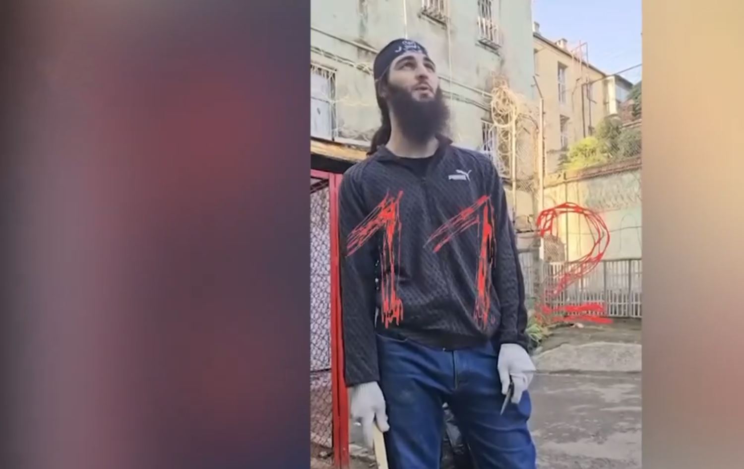 Girtiyê DAIŞê yê li Girtîgeha Rostovê \ Wêne: Medya civakî