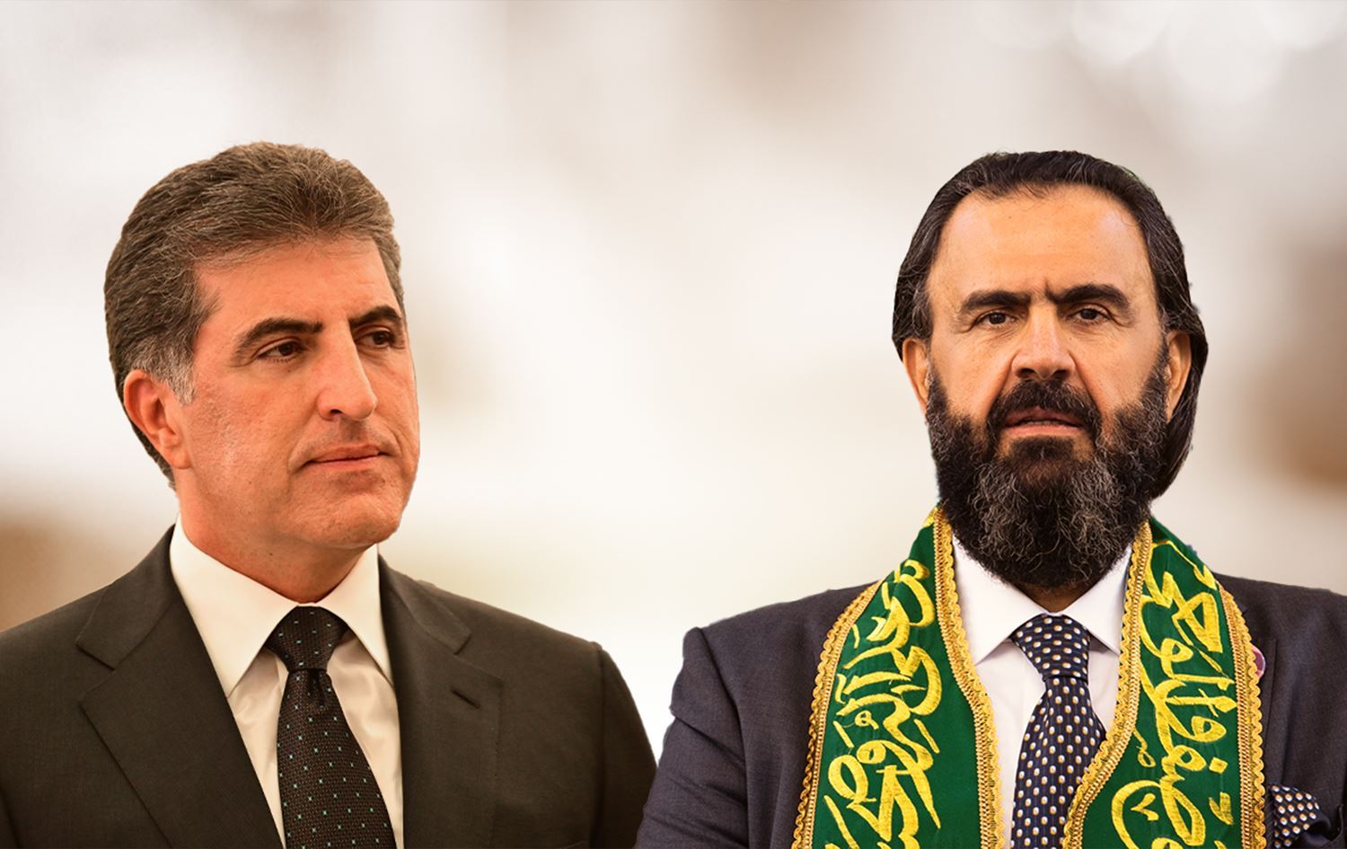 Nêçîrvan Barzanî û Dr. Şêx Nehro \ Wêne: Rûdaw