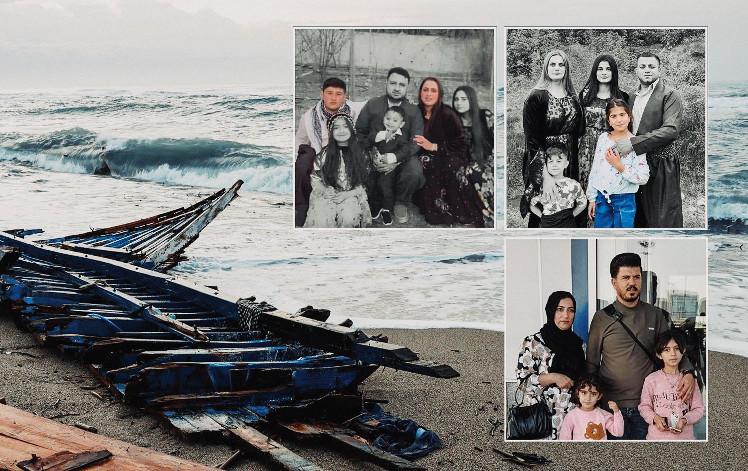 ثلاث عوائل لم يبق سوى ثلاثة من أفرادها على قيد الحياة