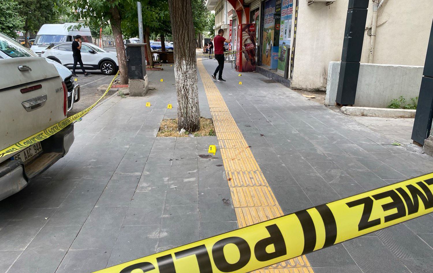 Cihê pevçûna Amedê/Wêne: AA