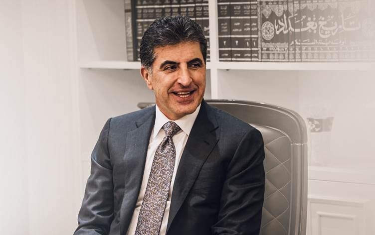 Kürdistan Bölgesi Başkanı Neçirvan Barzani